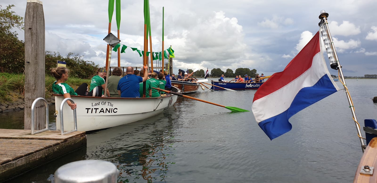 Roeitocht tien gemeten
